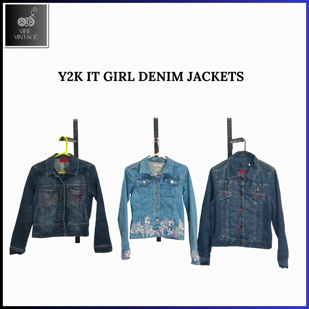 Y2K IT GIRL DENIM JACJETS - 08 PCS